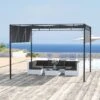 OUTSUNNY Freestanding Canopy Steel Grey 3m -GardenChic Elegant Shop 1653575145 47196200 mbe2luea7zvkysd9
