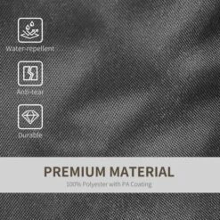 OUTSUNNY Garden Gazebo Sand Bag Weight Black 4 Pieces -GardenChic Elegant Shop 1653580166 06011300 9ou7daoyzuuiibxg