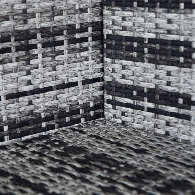 OUTSUNNY Wortley Rattan Furniture Corner Set Grey 5 Seater 11 OUTSUNNY Wortley Rattan Furniture Corner Set Grey 5 Seater - Image 9