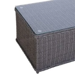 OUTSUNNY Wortley Deluxe Rattan Garden Furniture Set Grey 4 Seater -GardenChic Elegant Shop 1653638436 36392200 1mzhbm9cremg5zet