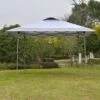 OUTSUNNY Pop Up Gazebo Grey 4m
