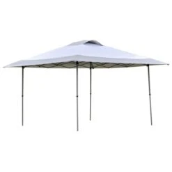 OUTSUNNY Pop Up Gazebo Grey 4m -GardenChic Elegant Shop 1653907241 66367100 sdxzdi1jhfkmc59l