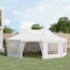 OUTSUNNY Garden Marquee White 9m -GardenChic Elegant Shop 1653922288 19666200 ultn3b2ijpvtucux