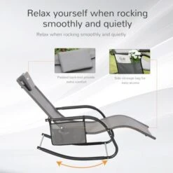 OUTSUNNY Rocking Sun Lounger Aluminium Light Grey 17 OUTSUNNY Rocking Sun Lounger Aluminium Light Grey -GardenChic Elegant Shop 1654009184 47429300 1bbym0c73yklt0cs