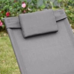 OUTSUNNY Rocking Sun Lounger Aluminium Light Grey 18 OUTSUNNY Rocking Sun Lounger Aluminium Light Grey -GardenChic Elegant Shop 1654009185 71149600 ymxnecw6wachznam