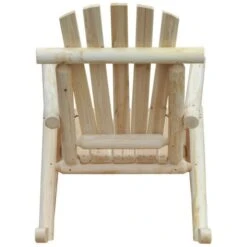 OUTSUNNY Rocking Chair Wooden 1m -GardenChic Elegant Shop 1654013602 23738000 wwhuha2z7x7bceol