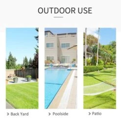 OUTSUNNY Hanging Swing Chair Steel Grey -GardenChic Elegant Shop 1654069500 46591800 ihuvx1269qrzvtyg