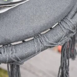 OUTSUNNY Hanging Swing Chair Steel Grey -GardenChic Elegant Shop 1654069503 61003500 sy1givkmvhac3oqz