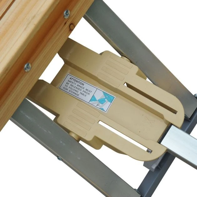 OUTSUNNY Cunningham Portable Picnic Bench Wooden 6 OUTSUNNY Cunningham Portable Picnic Bench Wooden - Image 4