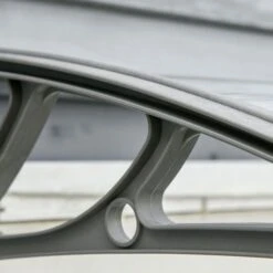 OUTSUNNY Door Canopy Polycarbonate Grey 2m -GardenChic Elegant Shop 1654673243 50249400 ruy8iom3v7myyugt