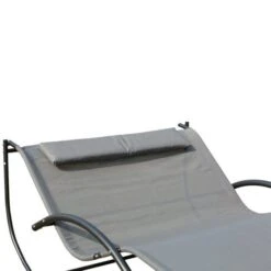 OUTSUNNY Double Rocking Lounger Grey -GardenChic Elegant Shop 1654674080 36264600 afi8yjb3orryql15