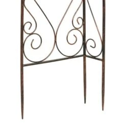 OUTSUNNY Garden Arch Metal Black Bronze 2m -GardenChic Elegant Shop 1654685406 28923100 pcqxdlnjkqkozu8o