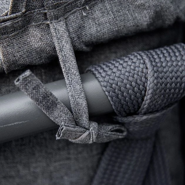 OUTSUNNY Madrid Egg Chair With Retractable Canopy Grey 11 OUTSUNNY Madrid Egg Chair With Retractable Canopy Grey - Image 9