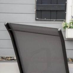 OUTSUNNY Textaline Dining Chairs Grey Pack Of 4 -GardenChic Elegant Shop 1660228197 12290600 abccrvmyrpcgetv5