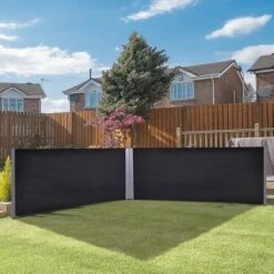 OUTSUNNY Garden Pull Out Awning Grey 1.8m