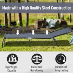 OUTSUNNY Folding Sun Lounger Grey 12 OUTSUNNY Folding Sun Lounger Grey -GardenChic Elegant Shop 1660305286 14672200 rjp39vhcl8rzntpq