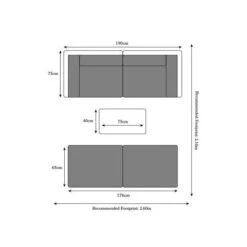 Paris Grey Rattan Multi Relaxer Sun Lounger Set 4 Seater 30 Paris Grey Rattan Multi Relaxer Sun Lounger Set 4 Seater -GardenChic Elegant Shop 16 1