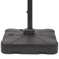 Grey Polyester 3.5m Round Cantilever Parasol + 100kg Base -GardenChic Elegant Shop 254277 alt10 1 scaled 4 1