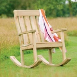 Pine Farmers Rocking Chair