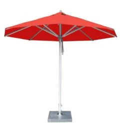 Hurricane 3.5m Round Spuncrylic Parasol -GardenChic Elegant Shop 3m 20round 20hurricane 20 20red preview.jpeg 1