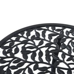 OUTSUNNY Bistro Set Aluminium Black 2 Seater -GardenChic Elegant Shop 4 4 117