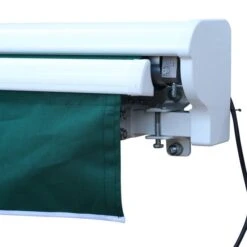 OUTSUNNY Motorised Aluminium Awning Green - 2.5m 17 OUTSUNNY Motorised Aluminium Awning Green - 2.5m -GardenChic Elegant Shop 4 4 187 16