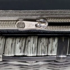 OUTSUNNY Rattan Storage Bench Grey -GardenChic Elegant Shop 4 4 205