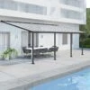 Olympia 3m X 7.3m Patio Cover Grey -GardenChic Elegant Shop 402505