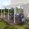 Olympia 3m X 7.3m Patio Cover White -GardenChic Elegant Shop 402511