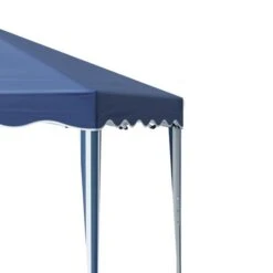 OUTSUNNY 3m X 3m Foldable Tent With Bag And Adjustable Height Blue -GardenChic Elegant Shop 411910.11