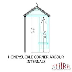 Southwark Corner Arbour -GardenChic Elegant Shop 415439 14