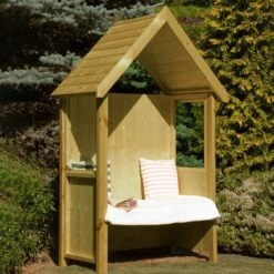 Hebe Garden Pressure Treated Arbour -GardenChic Elegant Shop 415440 5