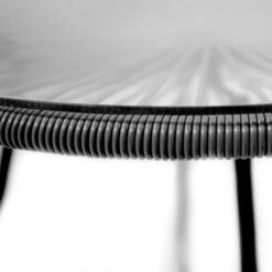 Rio 4 Piece Seating Set Black PU -GardenChic Elegant Shop 416668 10