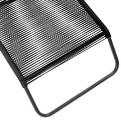 Rio Sun Loungers 2 Piece Set PU Black -GardenChic Elegant Shop 416674 5