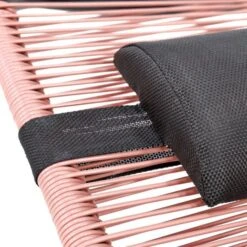 Rio Sun Loungers 2 Piece Set PU Pink -GardenChic Elegant Shop 416678 7