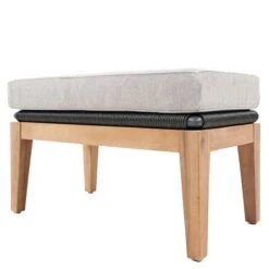 Honolulu Footstool Grey -GardenChic Elegant Shop 416843 3