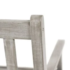 Cambridge Acacia Wood Bench Grey 2 Seater -GardenChic Elegant Shop 416852 7