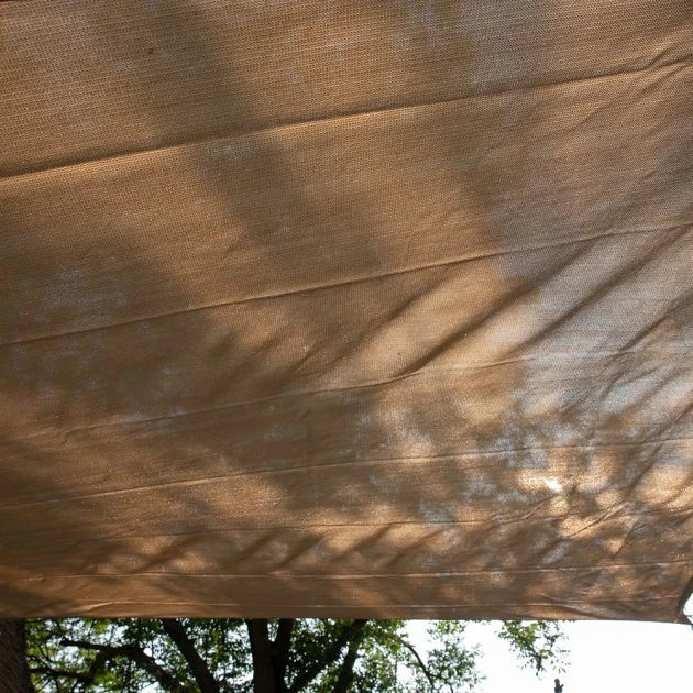 Outdoor Triangle Shade Sail Sand 3.6m 4 Outdoor Triangle Shade Sail Sand 3.6m - Image 2