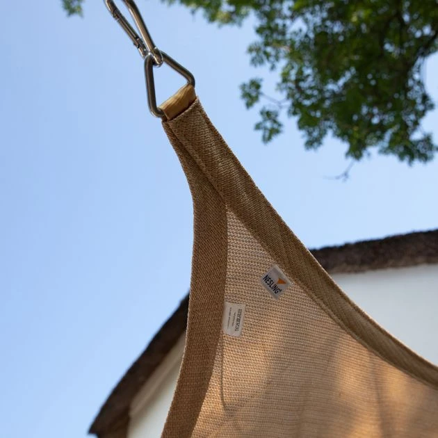 Outdoor Triangle Shade Sail Sand 3.6m 7 Outdoor Triangle Shade Sail Sand 3.6m - Image 5