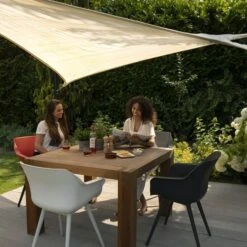 Outdoor Shade Sail Sand Waterproof Square 3.6m -GardenChic Elegant Shop 416866 5