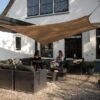Outdoor Rectangular Shade Sail Sand 3m X 4m 1 Outdoor Rectangular Shade Sail Sand 3m X 4m -GardenChic Elegant Shop 416867 2
