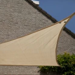 Outdoor Triangle Shade Sail Off-White 3.6m -GardenChic Elegant Shop 416880 5