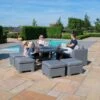 Maze Outdoor Fabric Fuzion Sofa Cube Set With Fire Pit Flanelle -GardenChic Elegant Shop 417096 1