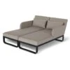 Maze Unity Double Sunlounger Taupe -GardenChic Elegant Shop 417162 1