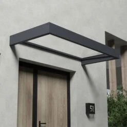 Sophia 2150 Door Canopy Clear Grey 3 X 7