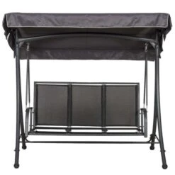 Sorrento Black Swing Hammock 3 Seater -GardenChic Elegant Shop 425204 3 3