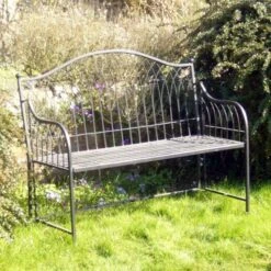 Hampton Bench Umber Grey