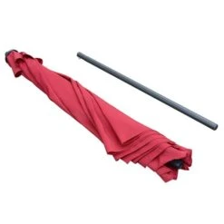 OUTSUNNY Garden Parasol Steel Red 3m -GardenChic Elegant Shop 5 1 113 53