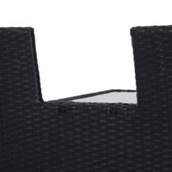 OUTSUNNY Rattan Love Seat Black 17 OUTSUNNY Rattan Love Seat Black -GardenChic Elegant Shop 5 1 200 13