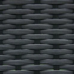 OUTSUNNY Rattan Twin Seat Bistro Set Black -GardenChic Elegant Shop 5 1 237 1